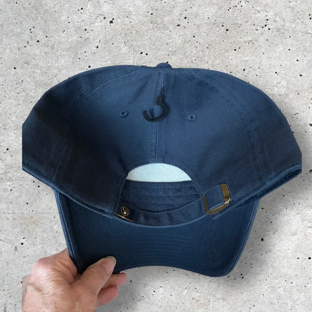 Milwaukee Brewers Navy 47 Brand Clean Up Dad Hat